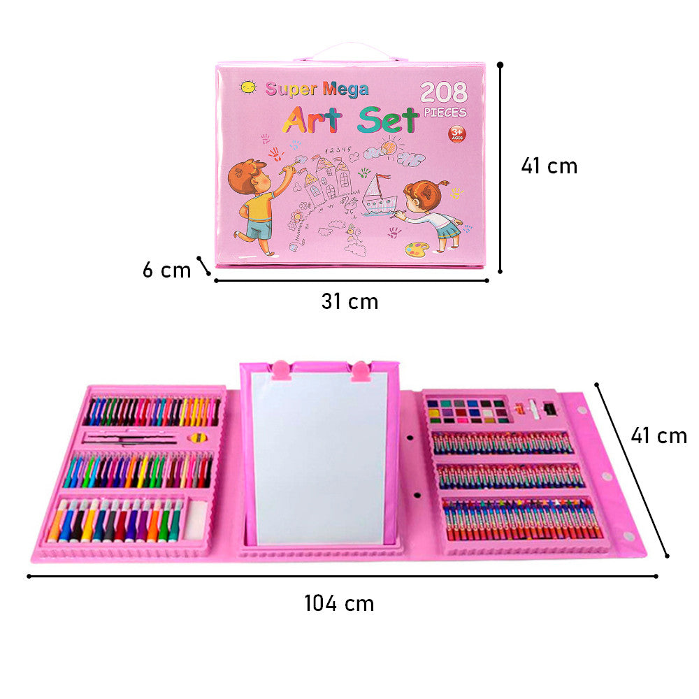 KIT  ESCOLAR  de 208 Colores❤️💚💙💛