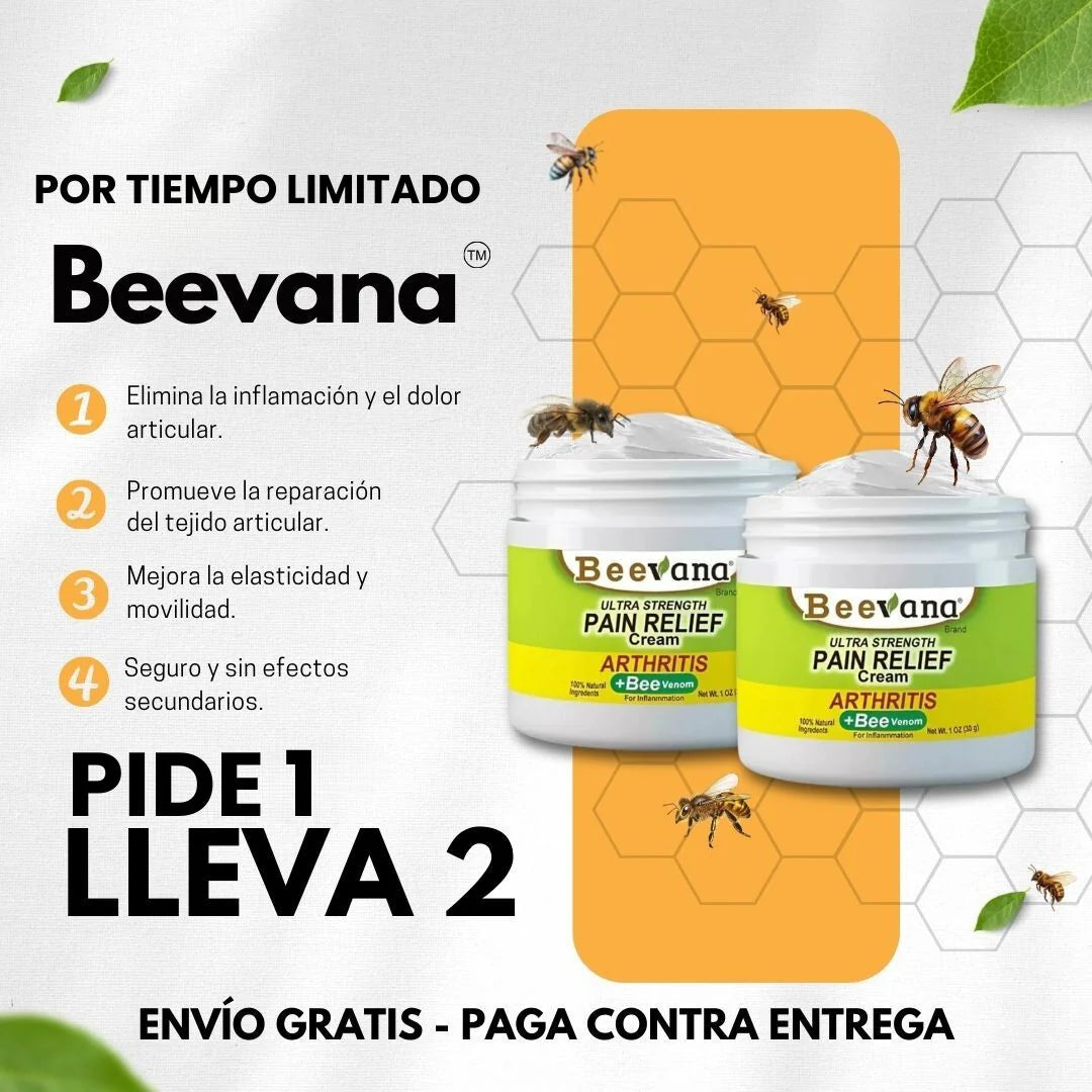 Beevana crema dolores y articulaciones 2